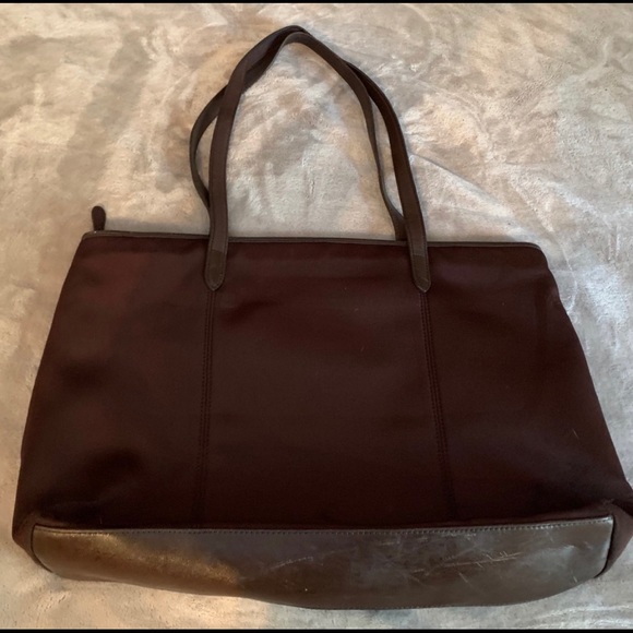 COACH TOTE BAG BROWN - Picture 2 of 7